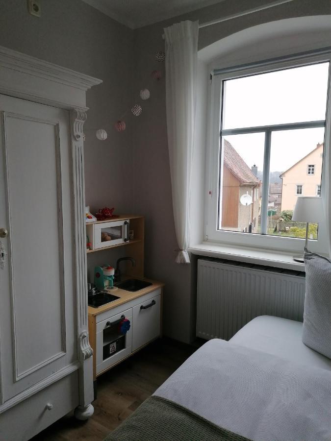 Urlaubsfreude Biedermann Haus Gluecksstein Ferienwohnung Smaragd Bad Schandau Eksteriør bilde