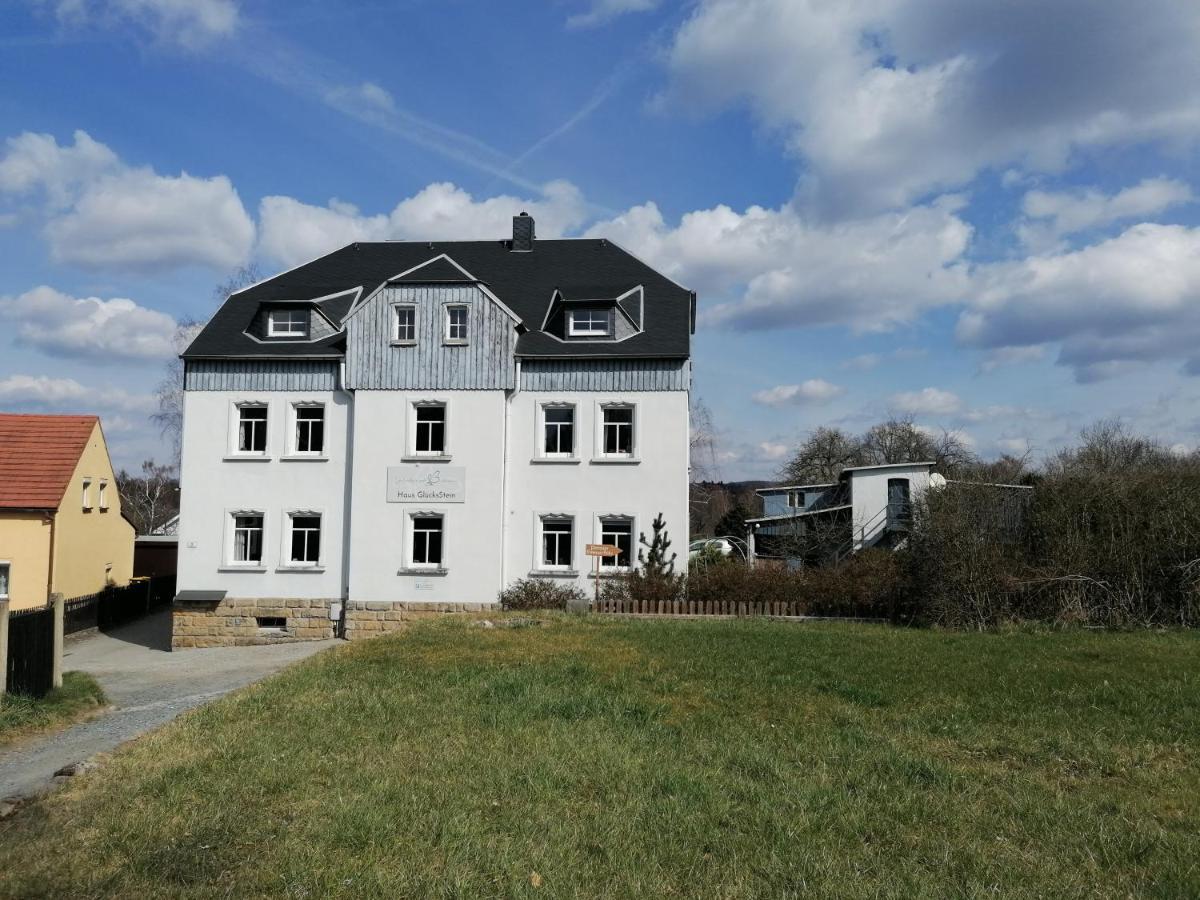 Urlaubsfreude Biedermann Haus Gluecksstein Ferienwohnung Smaragd Bad Schandau Eksteriør bilde